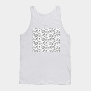 Cats and coffee Tank Top